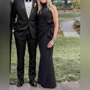 Gudrum Halter Ruffle Gown